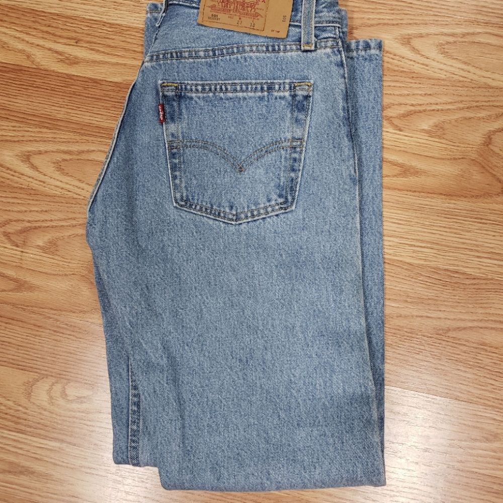 Levis 501 Student 27x30 Vintage Made in USA